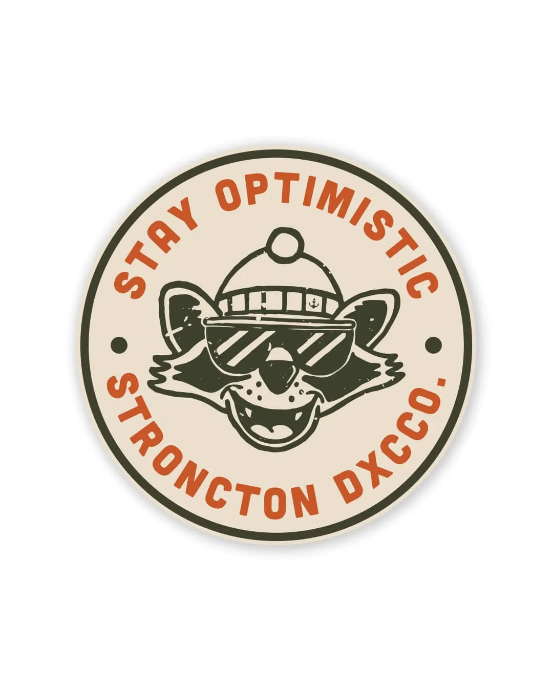 Optimistic Fred Sticker