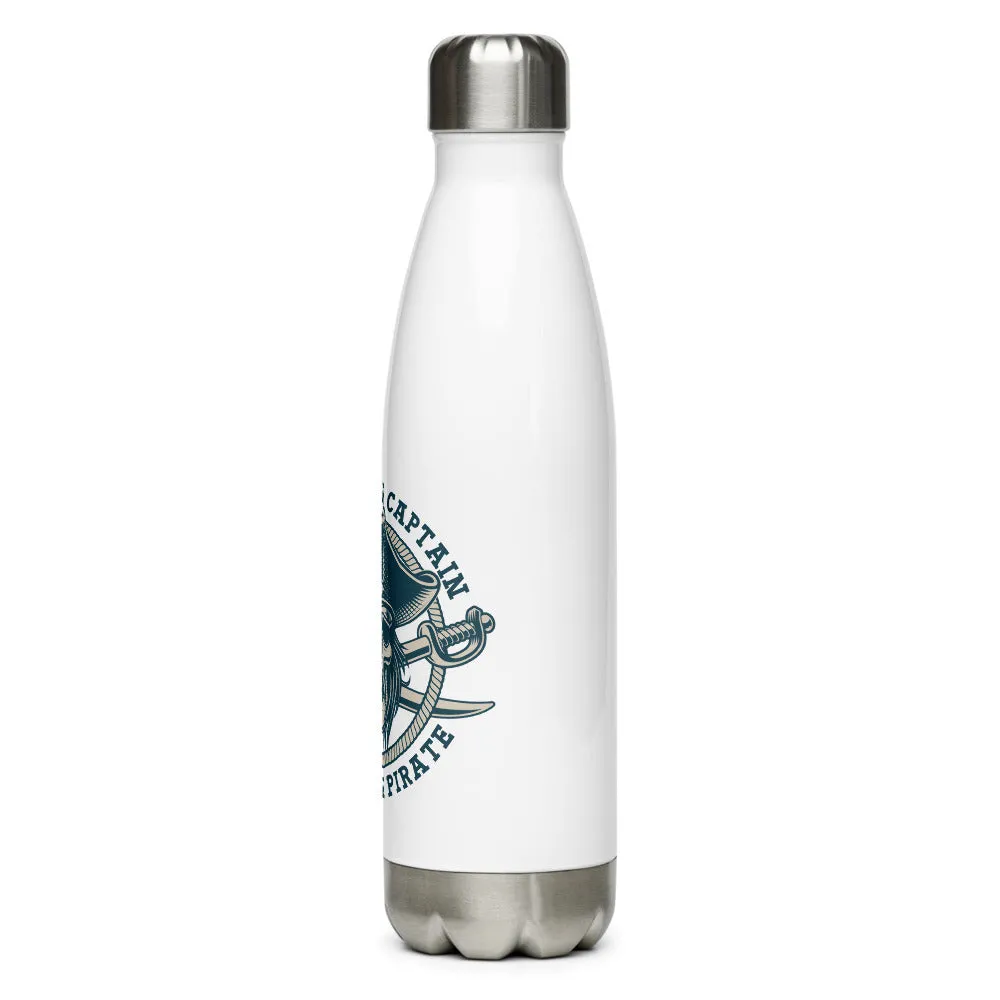 Pirate Skull Stainless Steel Water Bottle