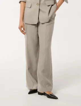 Posey Petite Linen Wide Leg Pants