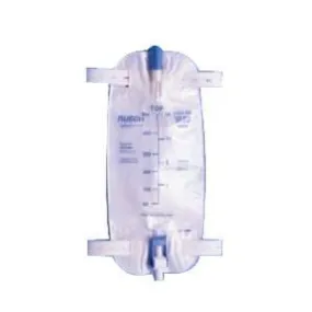 Premium Leg Bag with Flip Valve and Straps, 1000 mL