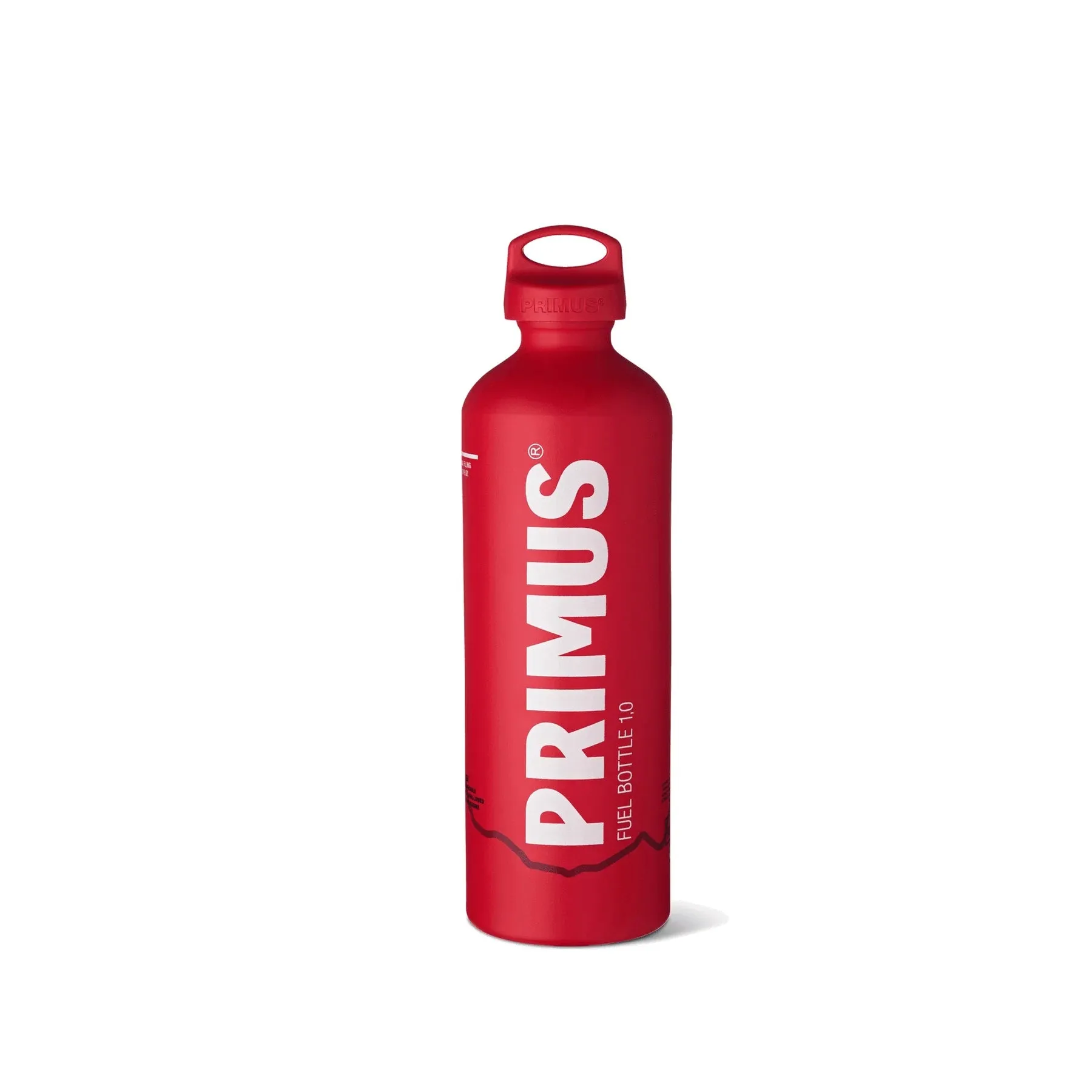 Primus Gasoline Motorcycle Fuel Bottle 1 Litre Emergency Petrol Can - Red