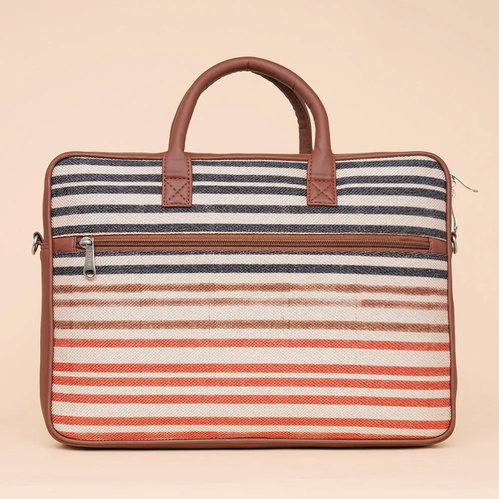 Qutub Stripes Unisex Laptop Bag