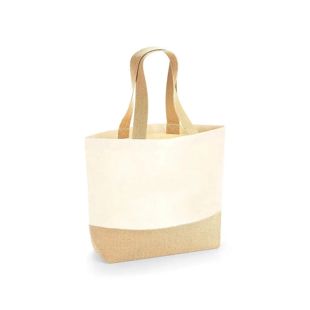 Recycled Cotton-Jute Mini Bag