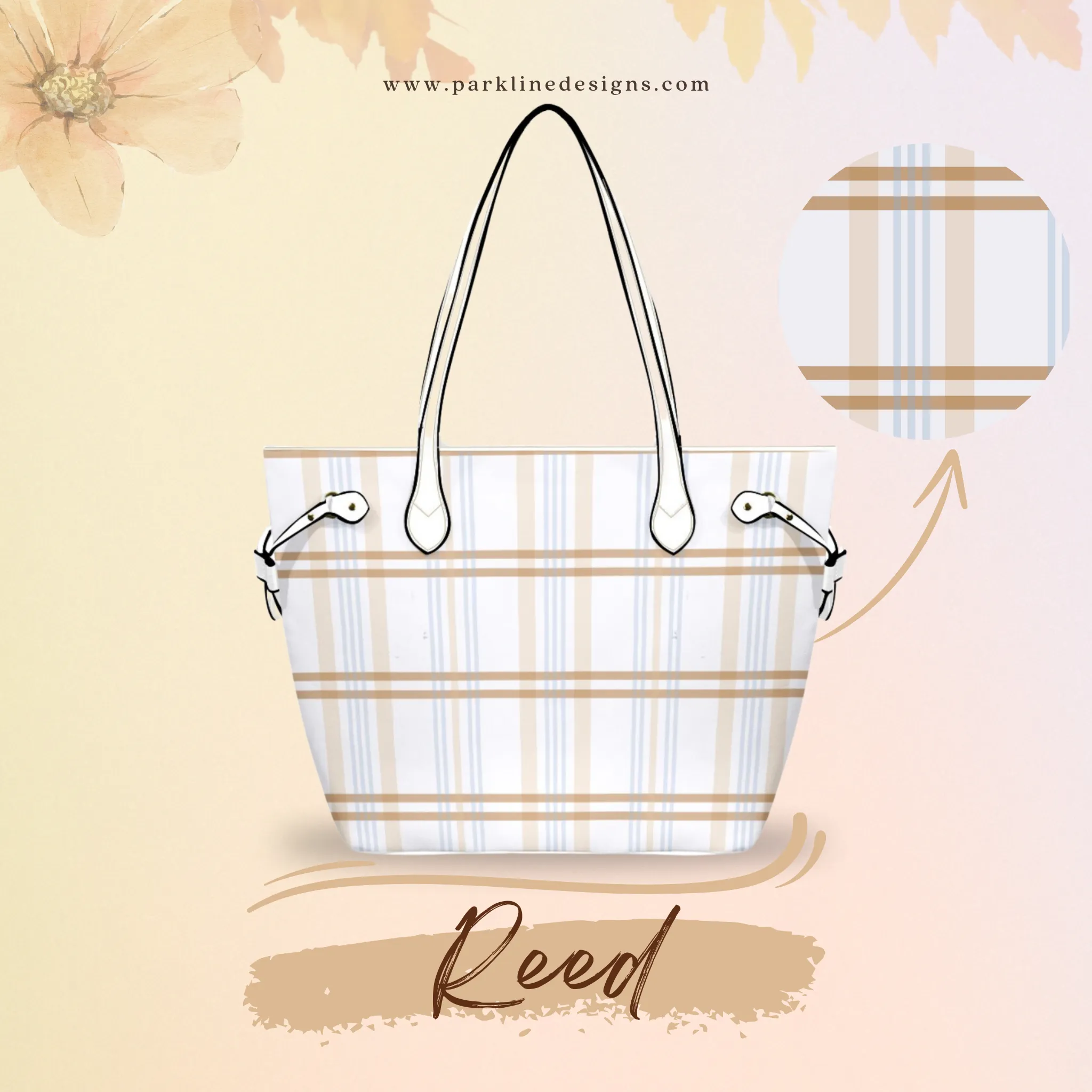 Reed Leather Bag | Perfect Autumn Gift for Her | Elegant & Durable Fashion Tote