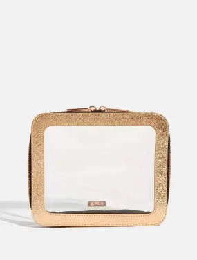 Rose Gold Travel Makeup Bag