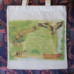 Sea Girt Map tote bag