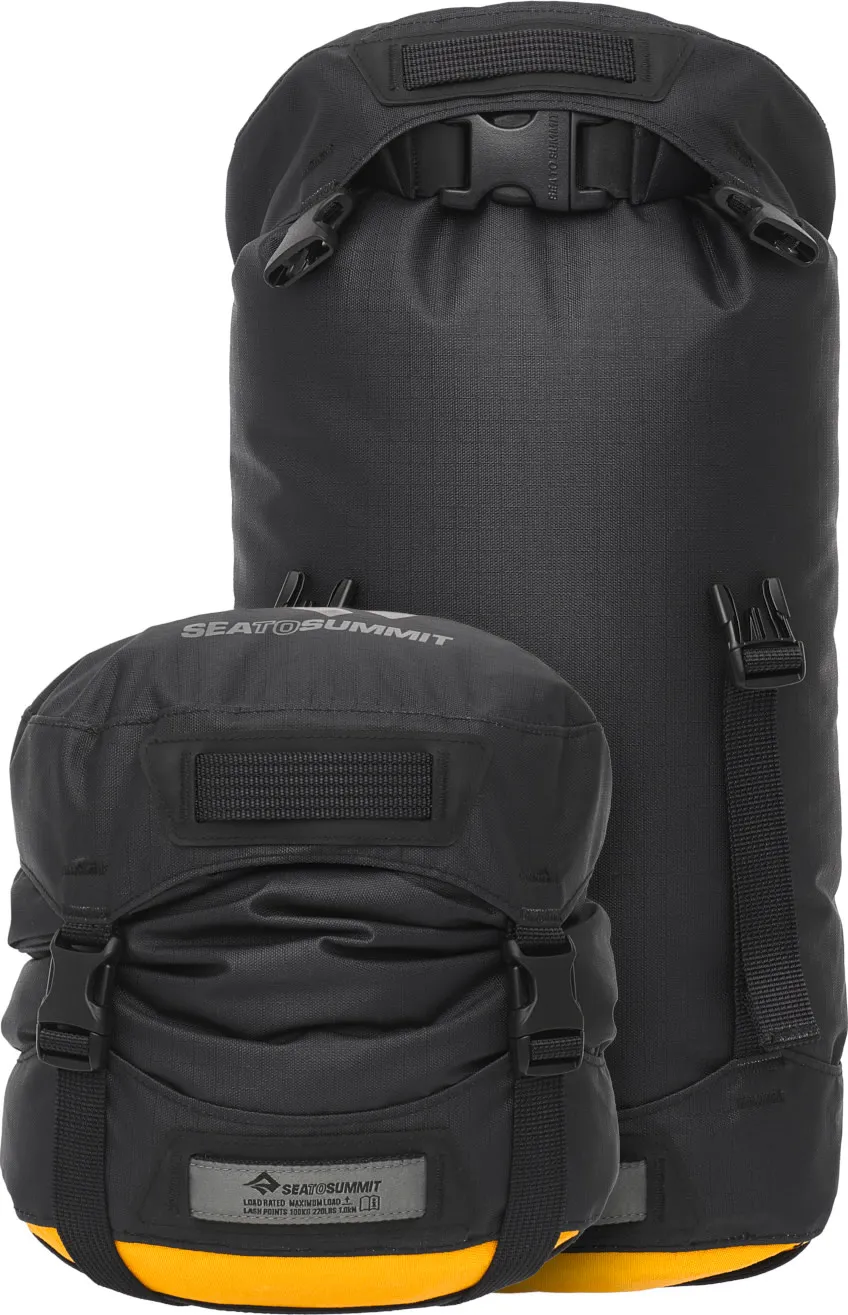 Sea To Summit Evac Eco HD Compression Dry Bag 8L Black | Buy Sea To Summit Evac Eco HD Compression Dry Bag 8L Black here | Outnorth