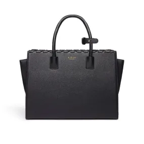 Sheila Vegan Laptop Bag - Black