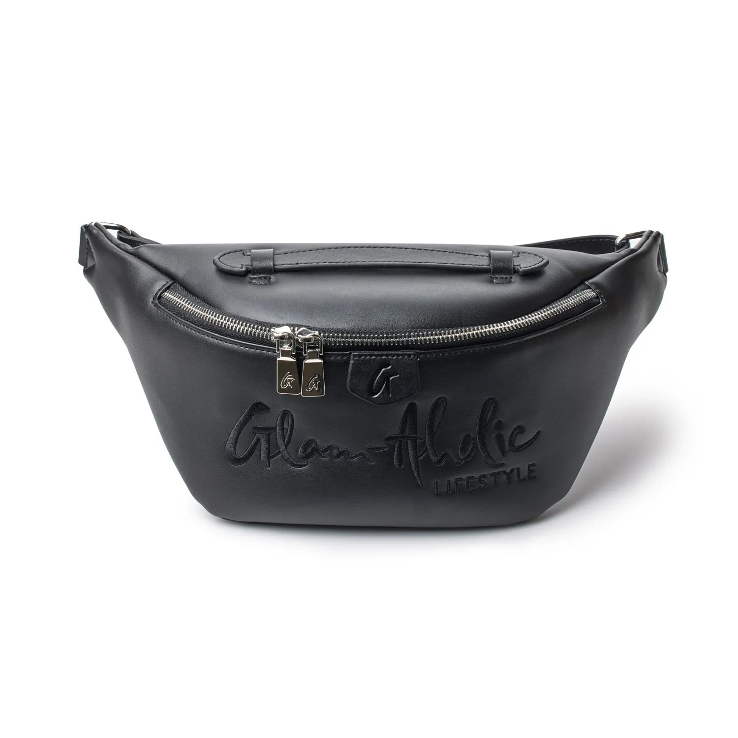 SIGNATURE LOGO FANNY PACK - BLACK