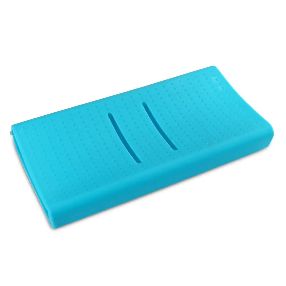 Silicone Case for Xiaomi Power Bank 5000 10000 20000mAh Mi Charger Gel Rubber Cover Case for mi External Battery Pack Protector