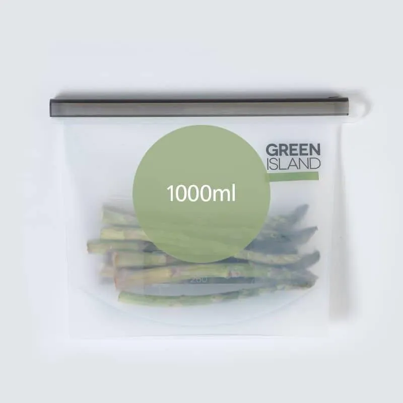 Silicone Ziplock Pouch - 1000ml