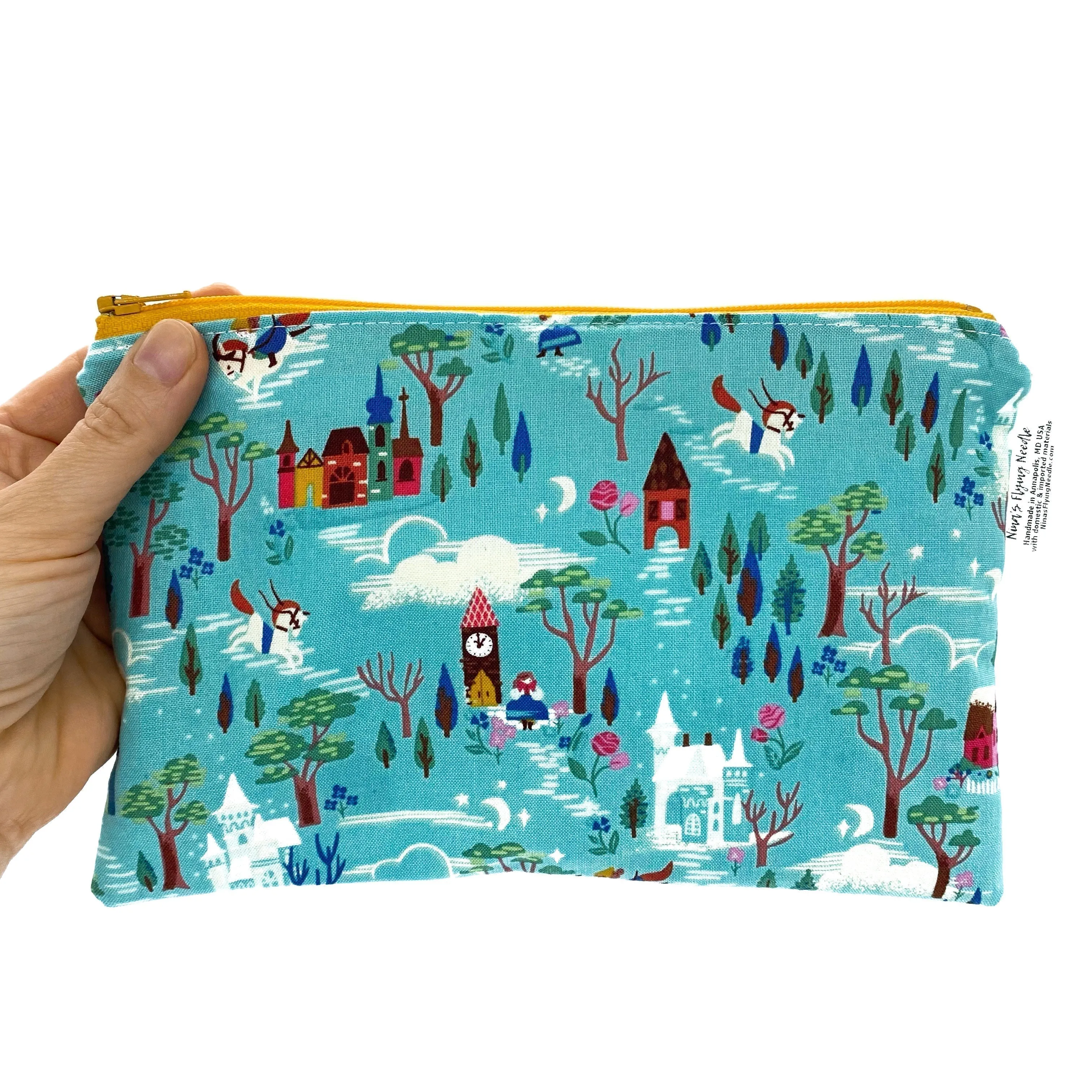 Snack Sized Reusable Zippered Bag Crocodiles