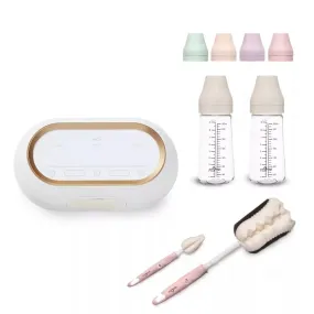 Spectra Dual Compact   Feeding Set with Cleaning Brush