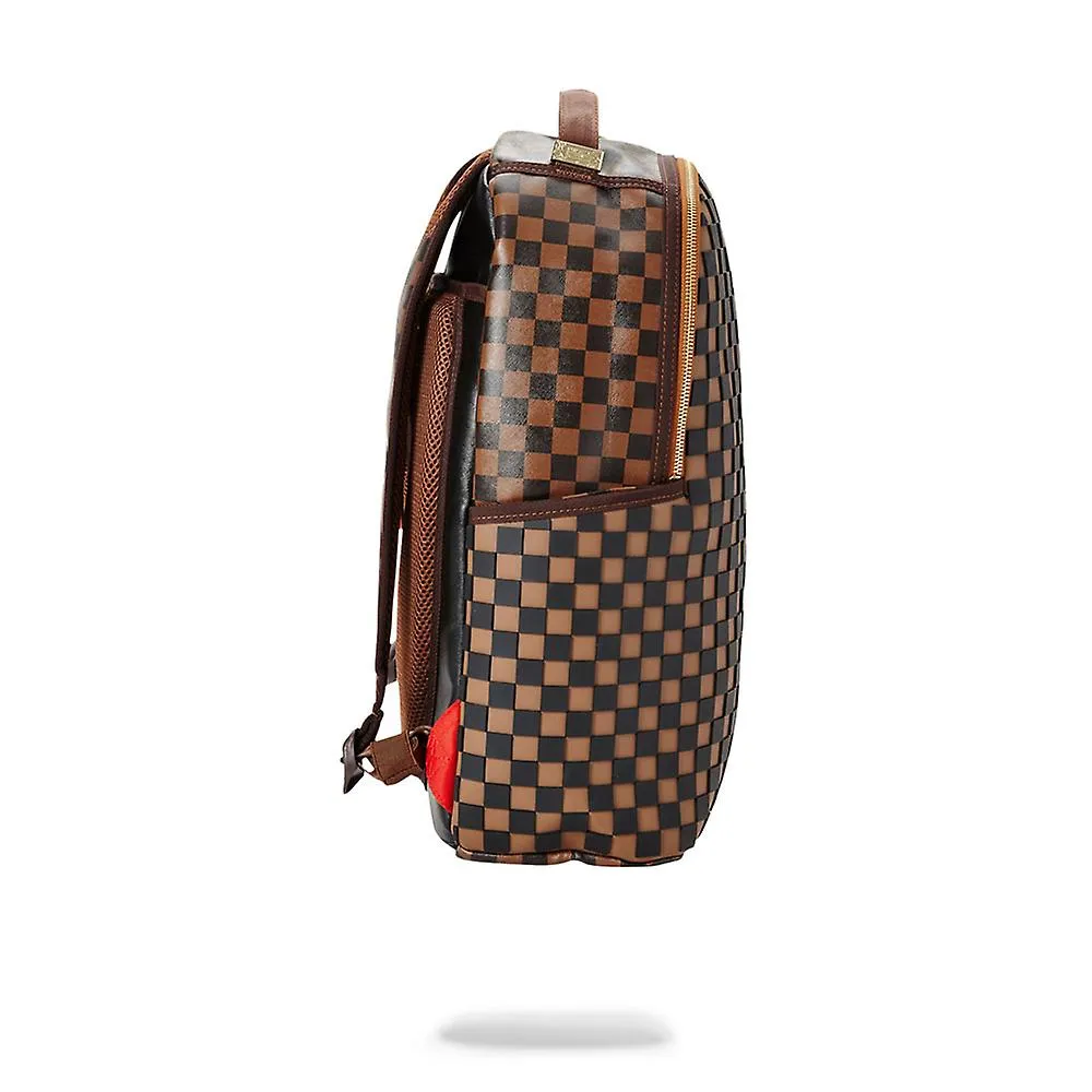 SPRAYGROUND RUBBER CHECKER LOGO BACKPACK