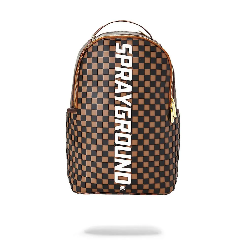 SPRAYGROUND RUBBER CHECKER LOGO BACKPACK