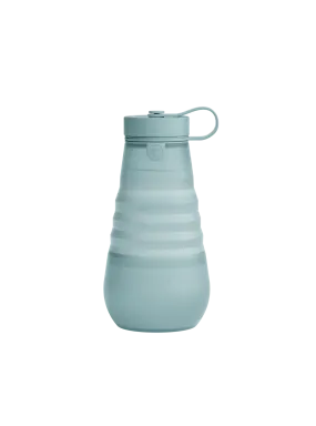 Stojo Collapsible Water Bottle (Translucent Aquamarine)