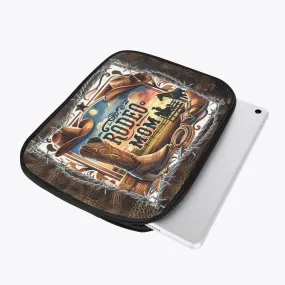 Tablet Sleeve  - Country and Western, Rodeo Mom, awd-611