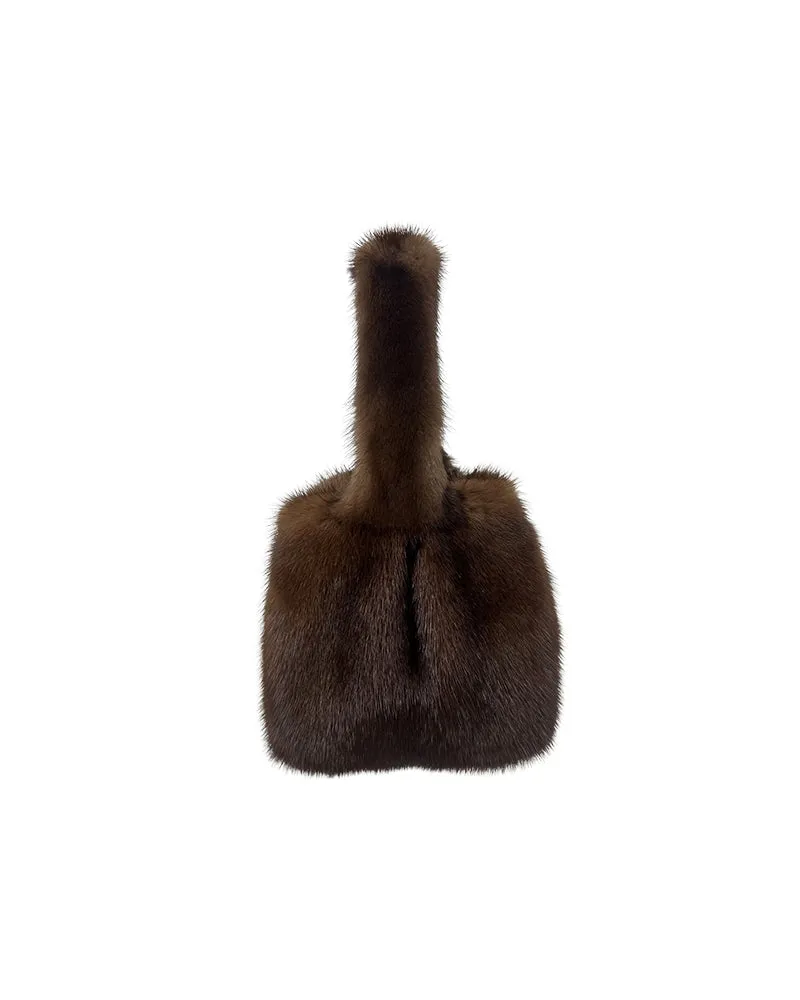 The Meow Mini Mink Fur Bag