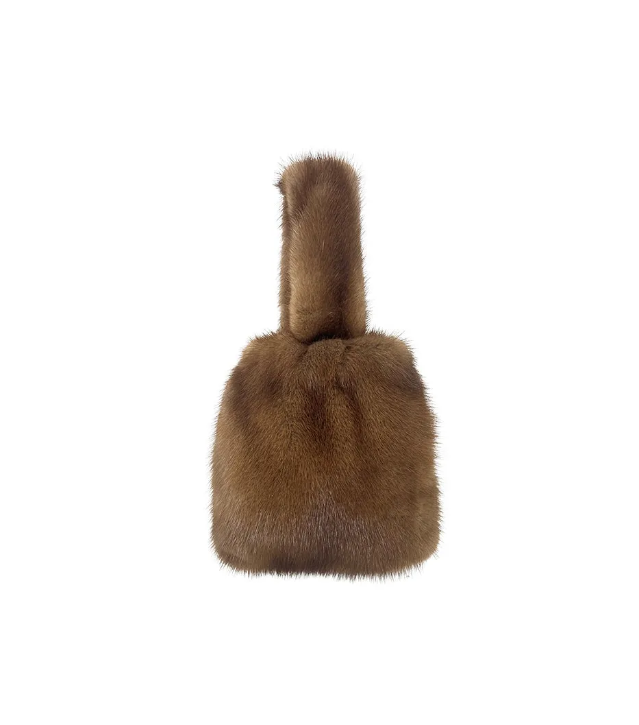 The Meow Mini Mink Fur Bag