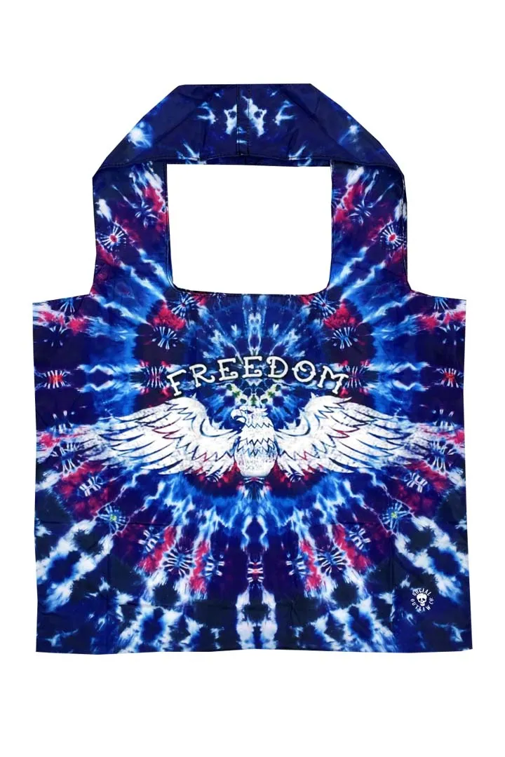 Tie Dye FREEDOM Recycle Bag