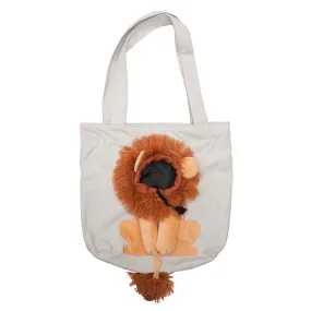 Undercover lion pet carrier bag