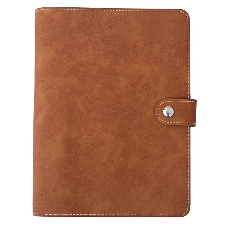 Vegan Leather Organizational Notebook/Journal A5/A6 (3 Paper Options)