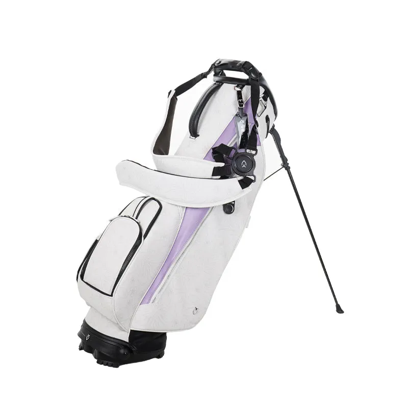 VESSEL 9.5" VLS Lux Stand Bag (White/Lavendar)