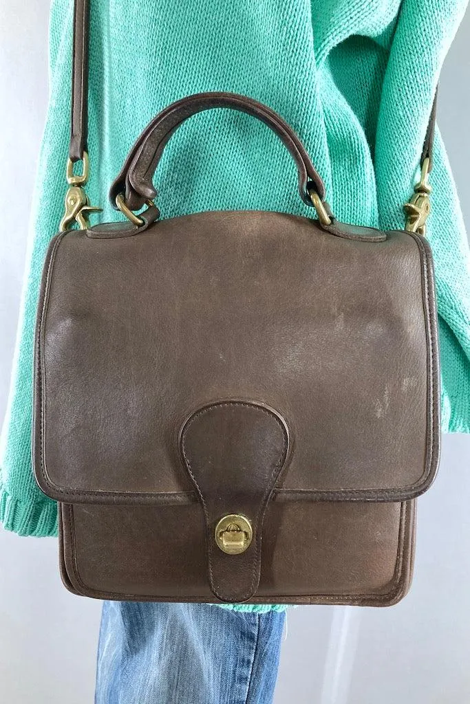 Vintage Coach Willis Station Bag