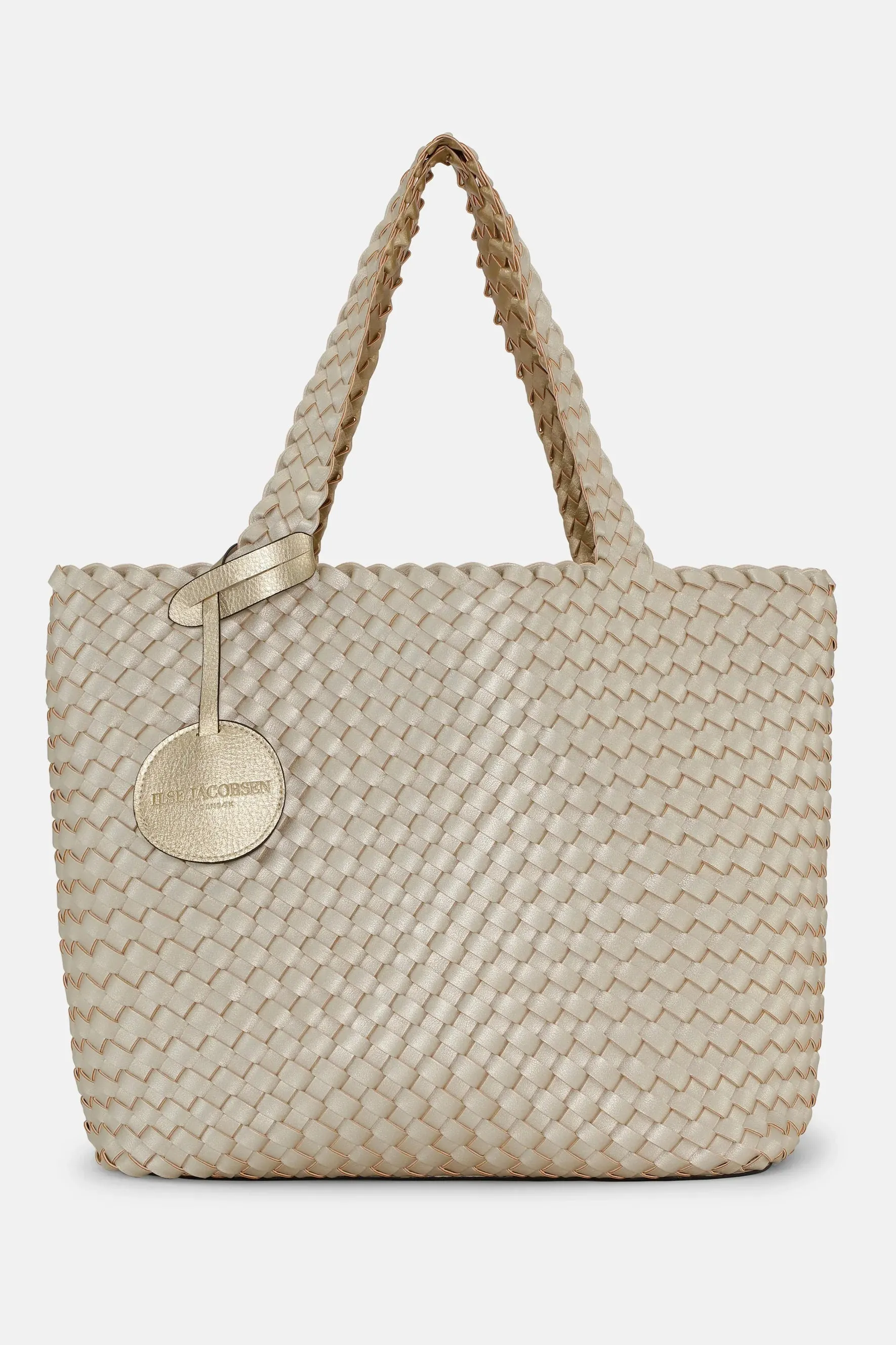 WOVEN REVERSIBLE TOTE BAG