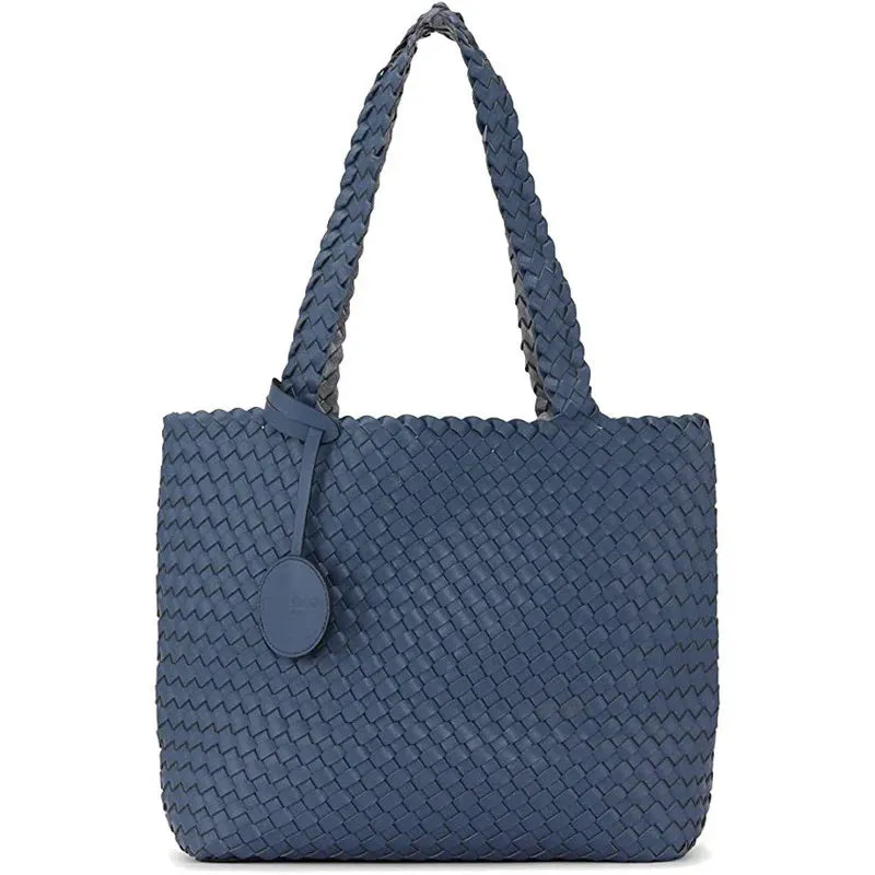 WOVEN REVERSIBLE TOTE BAG