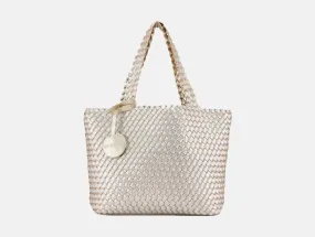 WOVEN REVERSIBLE TOTE BAG